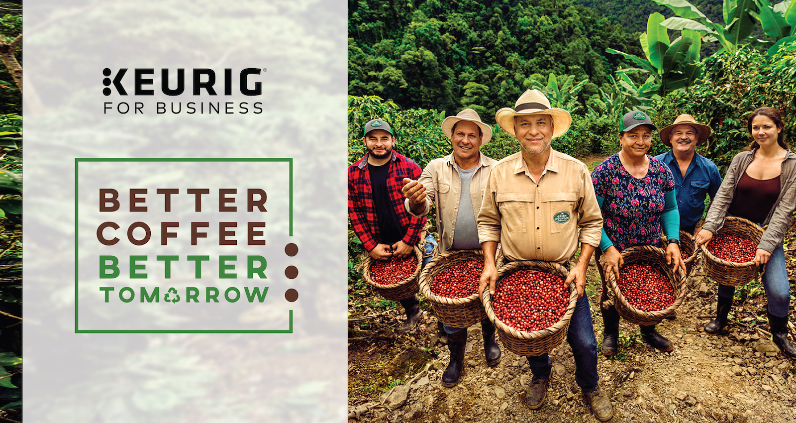 At Keurig®, their responsibility goes beyond great coffee. They are committed to creating a sustainable future from the ground up.