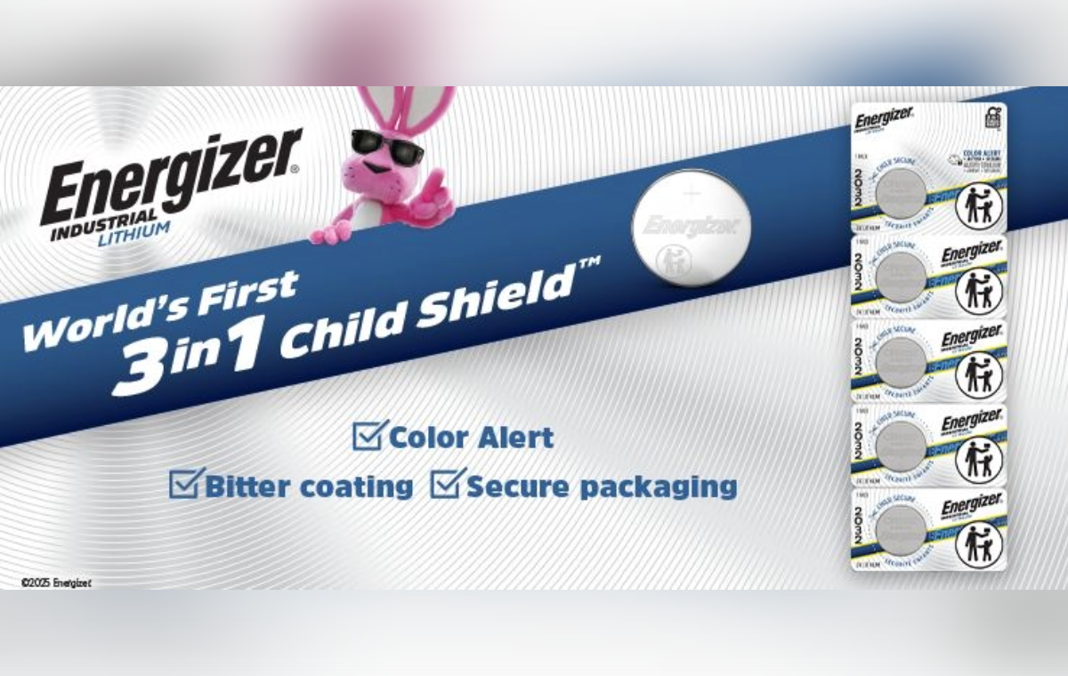 Energizer’s® 3-in-1 Child Shield™ with Color Alert Technology